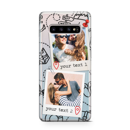 Pinboard Photo Montage Upload Protective Samsung Galaxy Case