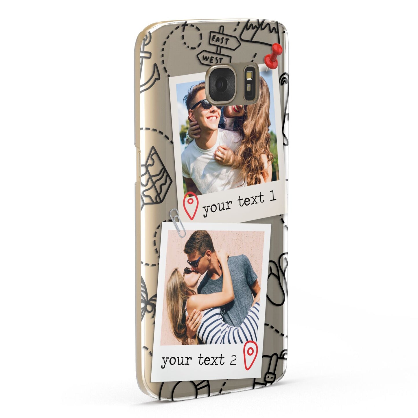 Pinboard Photo Montage Upload Samsung Galaxy Case Fourty Five Degrees