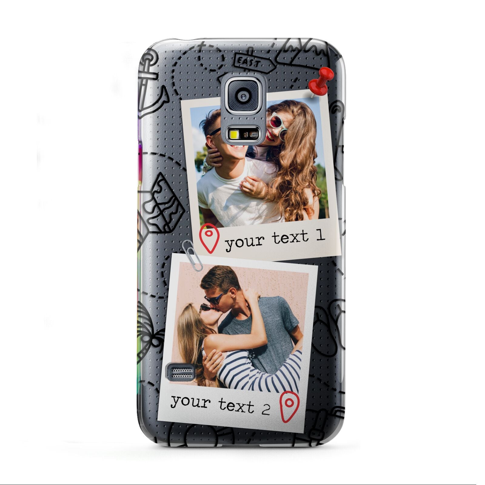 Pinboard Photo Montage Upload Samsung Galaxy S5 Mini Case