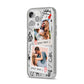 Pinboard Photo Montage Upload iPhone 14 Pro Max Glitter Tough Case Silver Angled Image