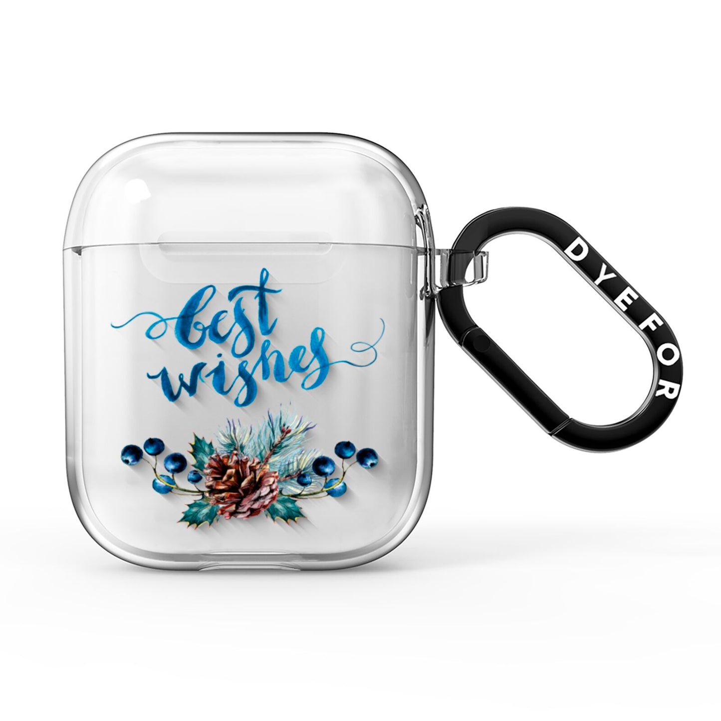 Pine cones wild berries AirPods Clear Case