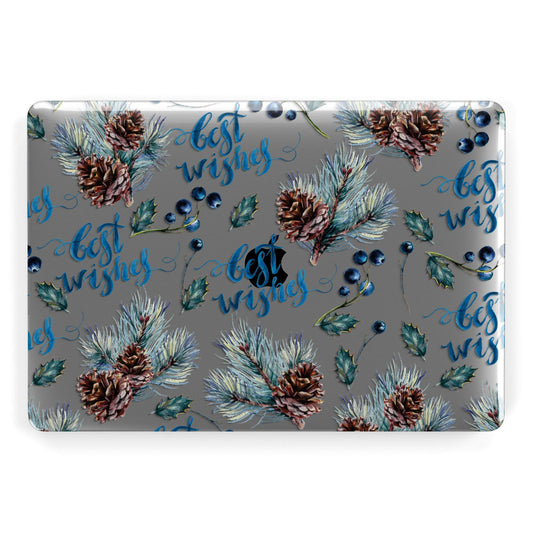 Pine cones wild berries Apple MacBook Case