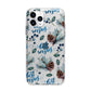 Pine cones wild berries Apple iPhone 11 Pro in Silver with Bumper Case