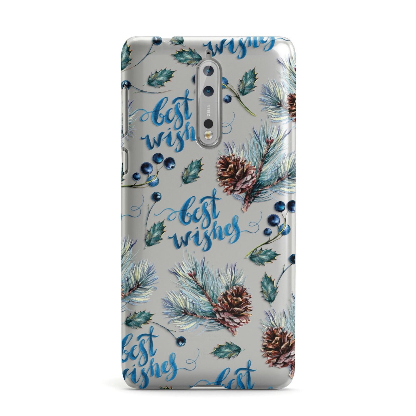 Pine cones wild berries Nokia Case