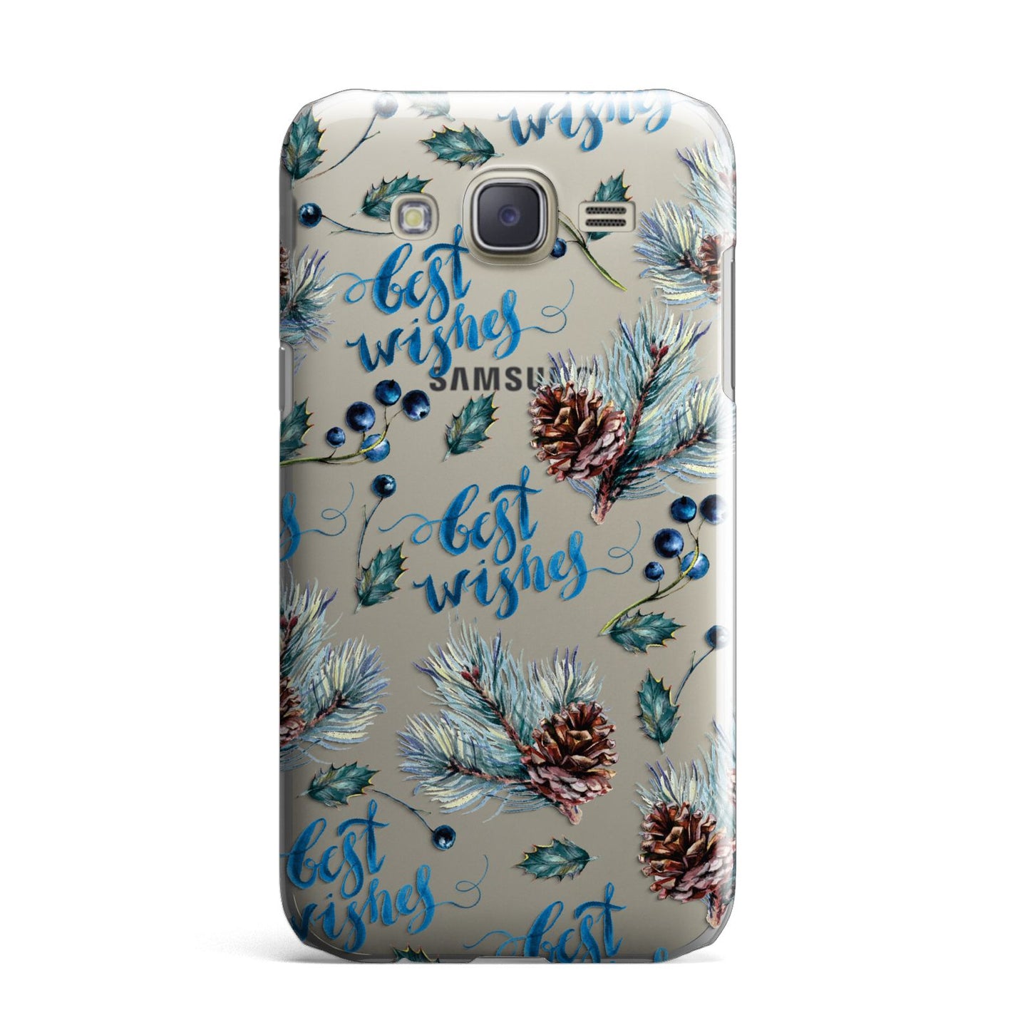 Pine cones wild berries Samsung Galaxy J7 Case