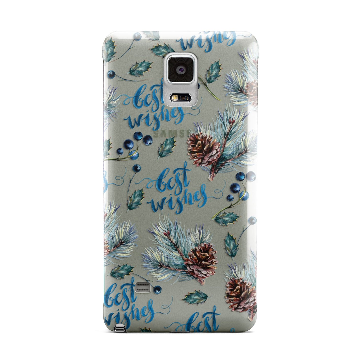 Pine cones wild berries Samsung Galaxy Note 4 Case