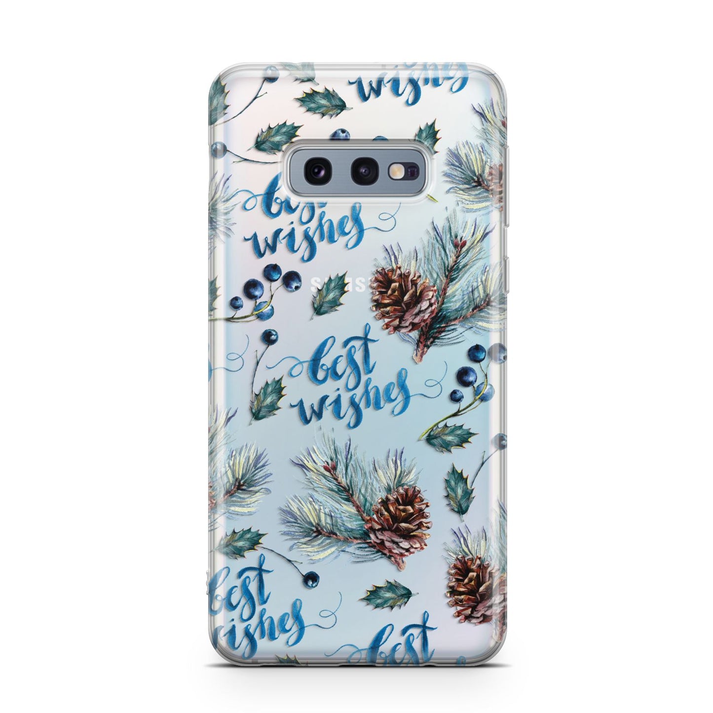 Pine cones wild berries Samsung Galaxy S10E Case