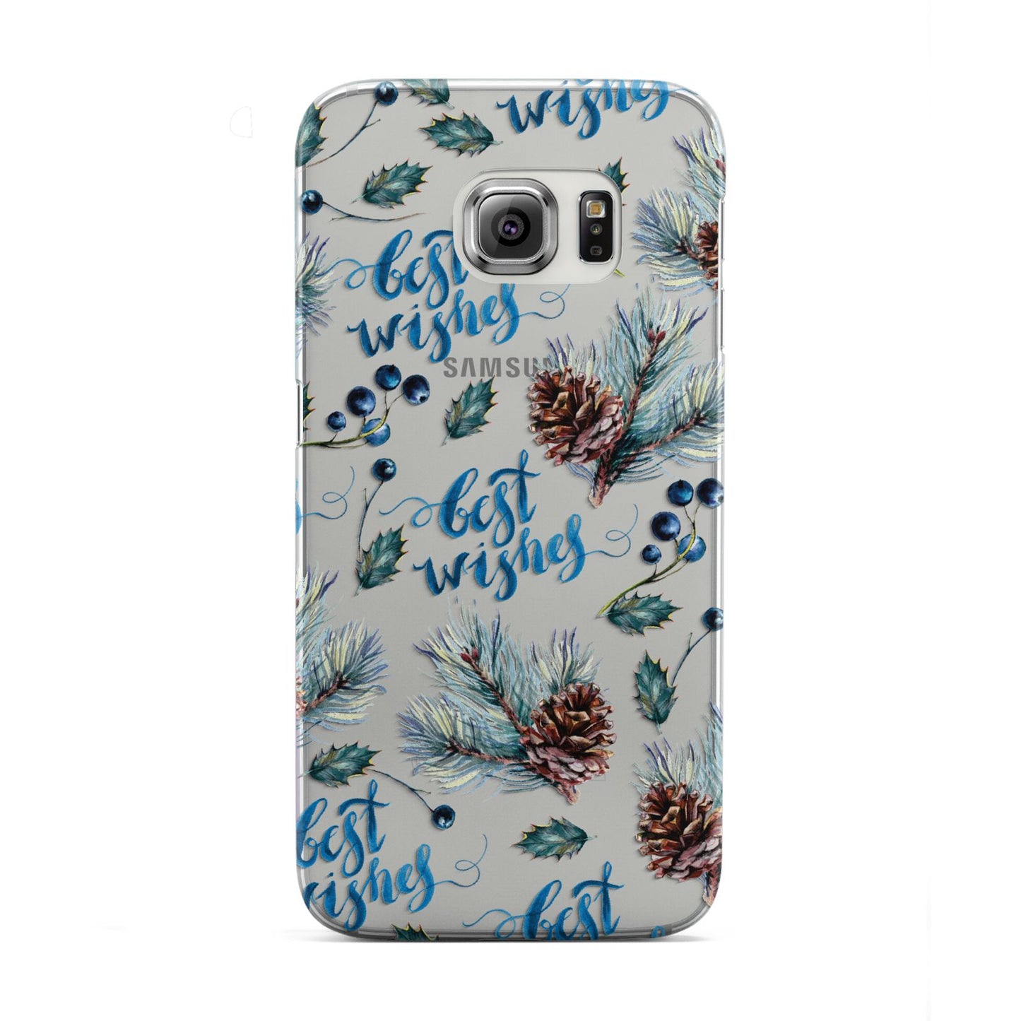 Pine cones wild berries Samsung Galaxy S6 Edge Case