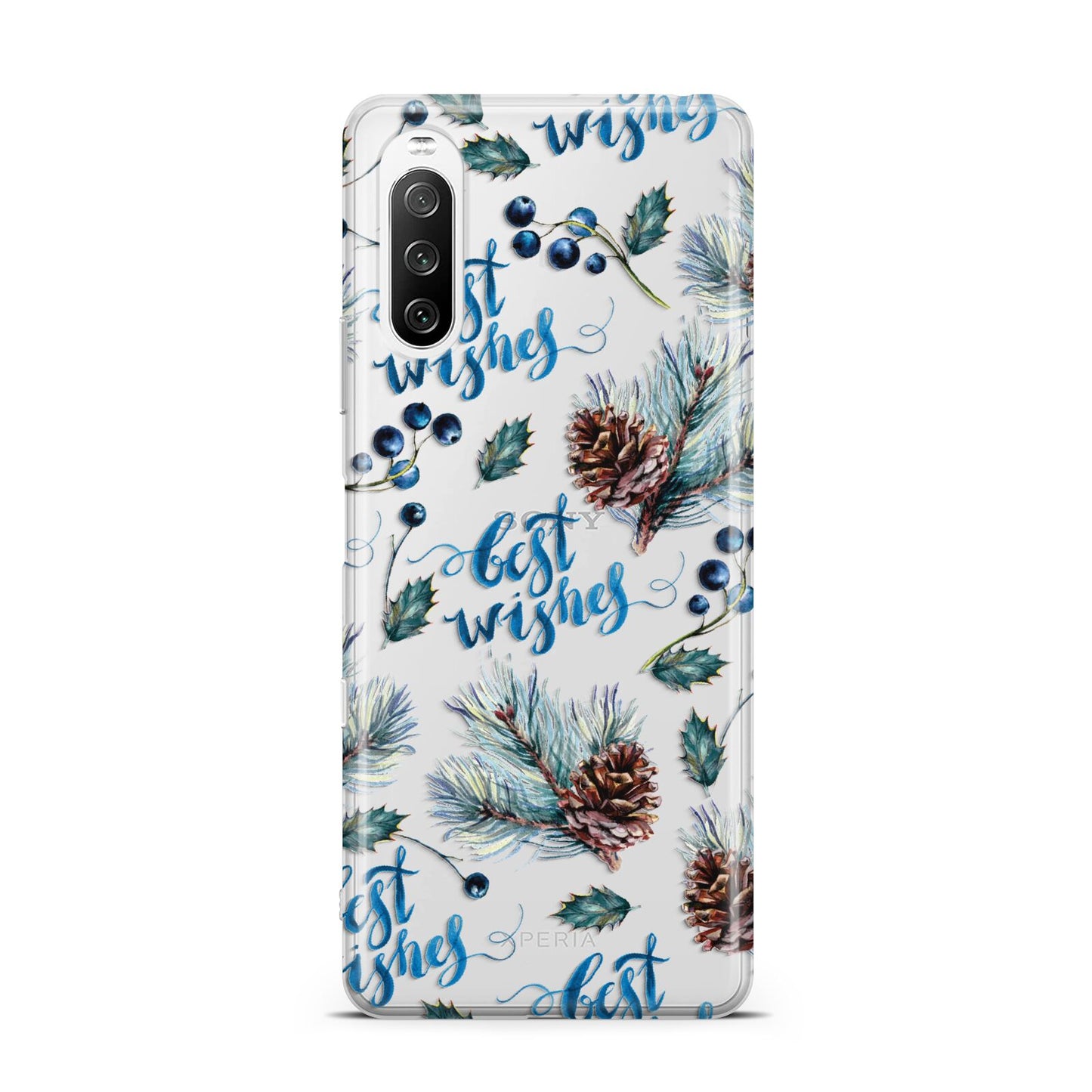 Pine cones wild berries Sony Xperia 10 III Case