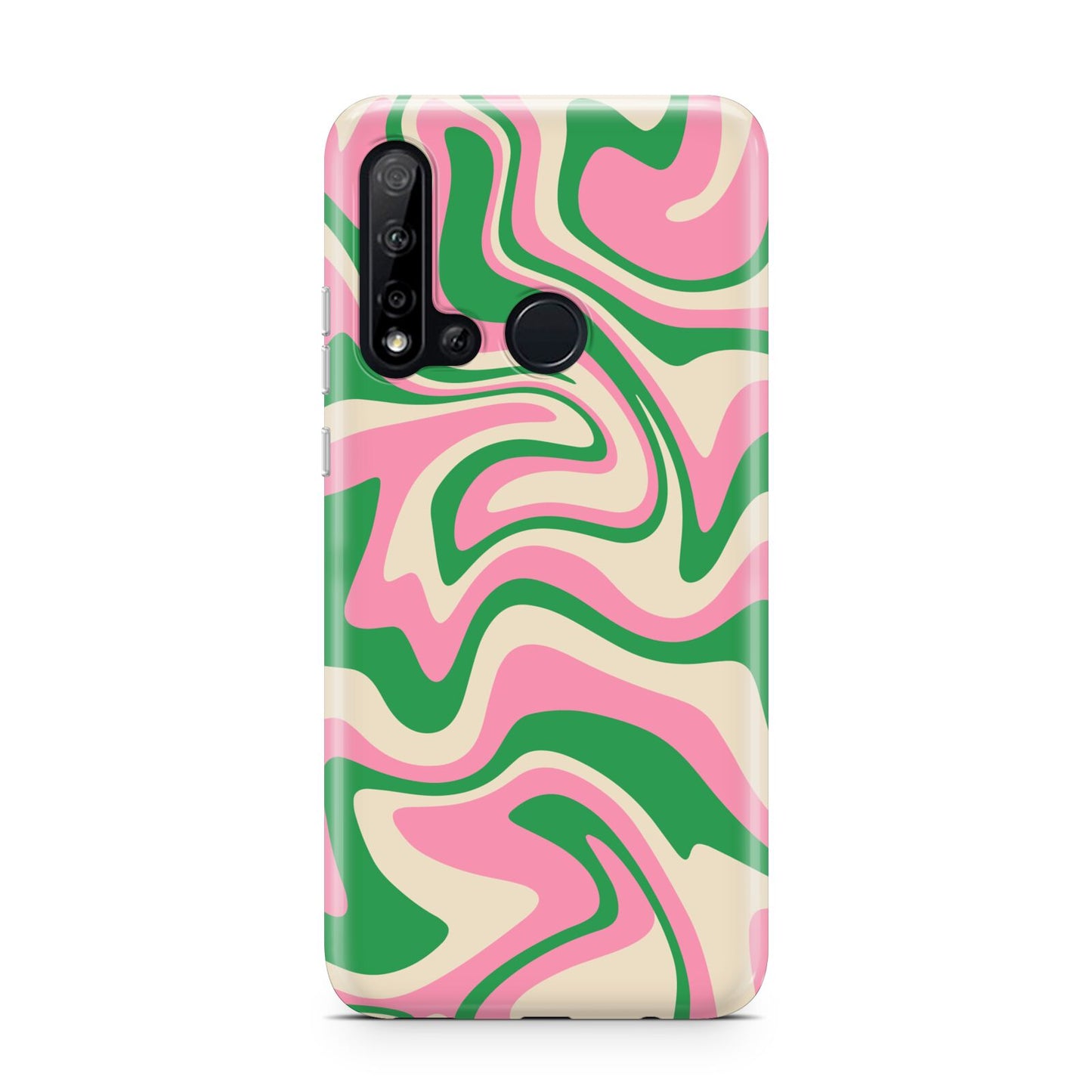 Pink And Green Swirl Huawei P20 Lite 5G Phone Case