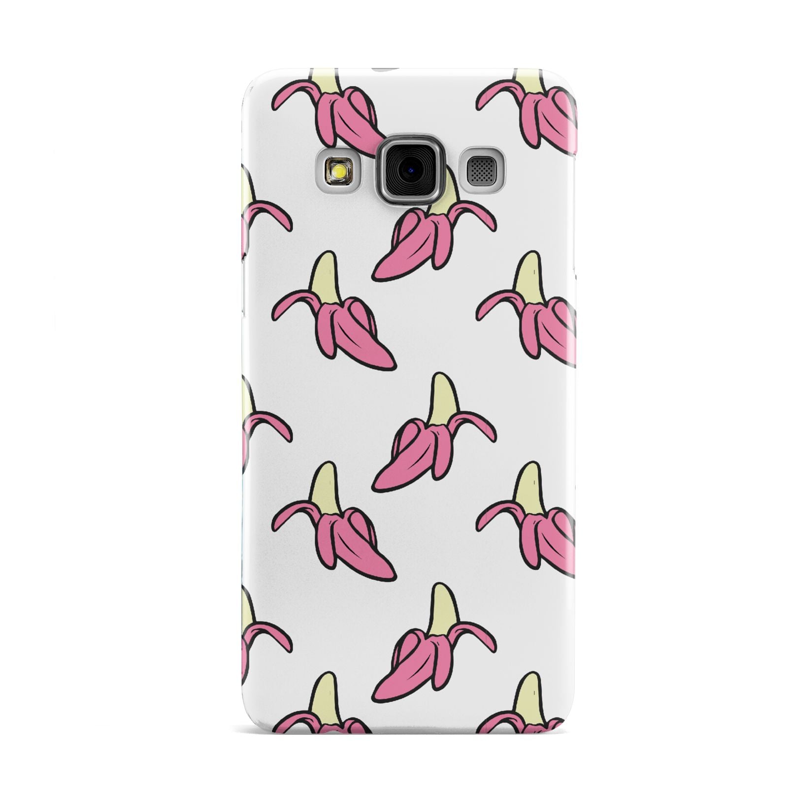 Pink Bannana Comic Art Fruit Samsung Galaxy A3 Case
