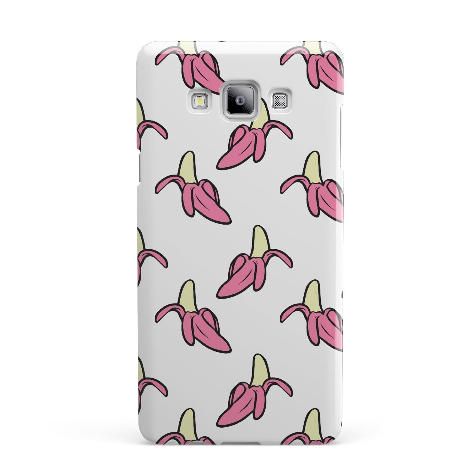 Pink Bannana Comic Art Fruit Samsung Galaxy A7 2015 Case