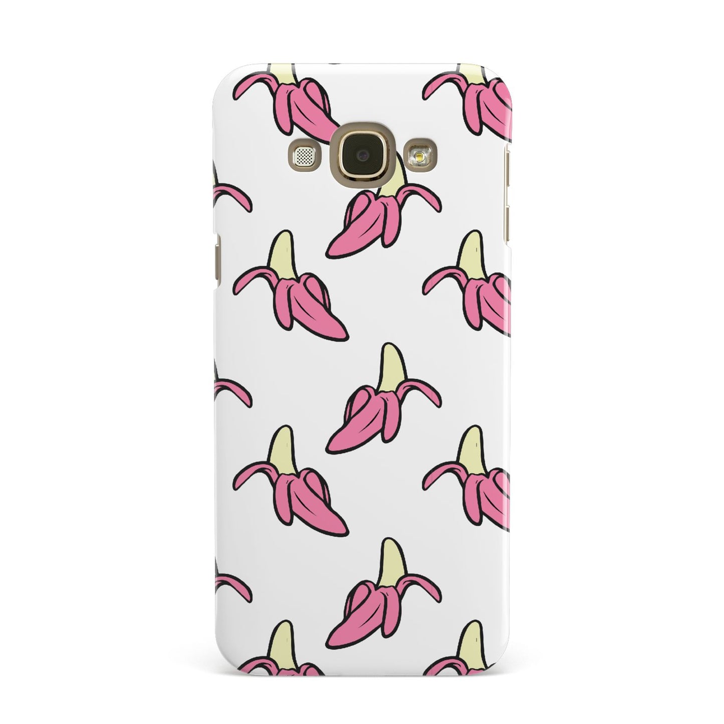 Pink Bannana Comic Art Fruit Samsung Galaxy A8 Case