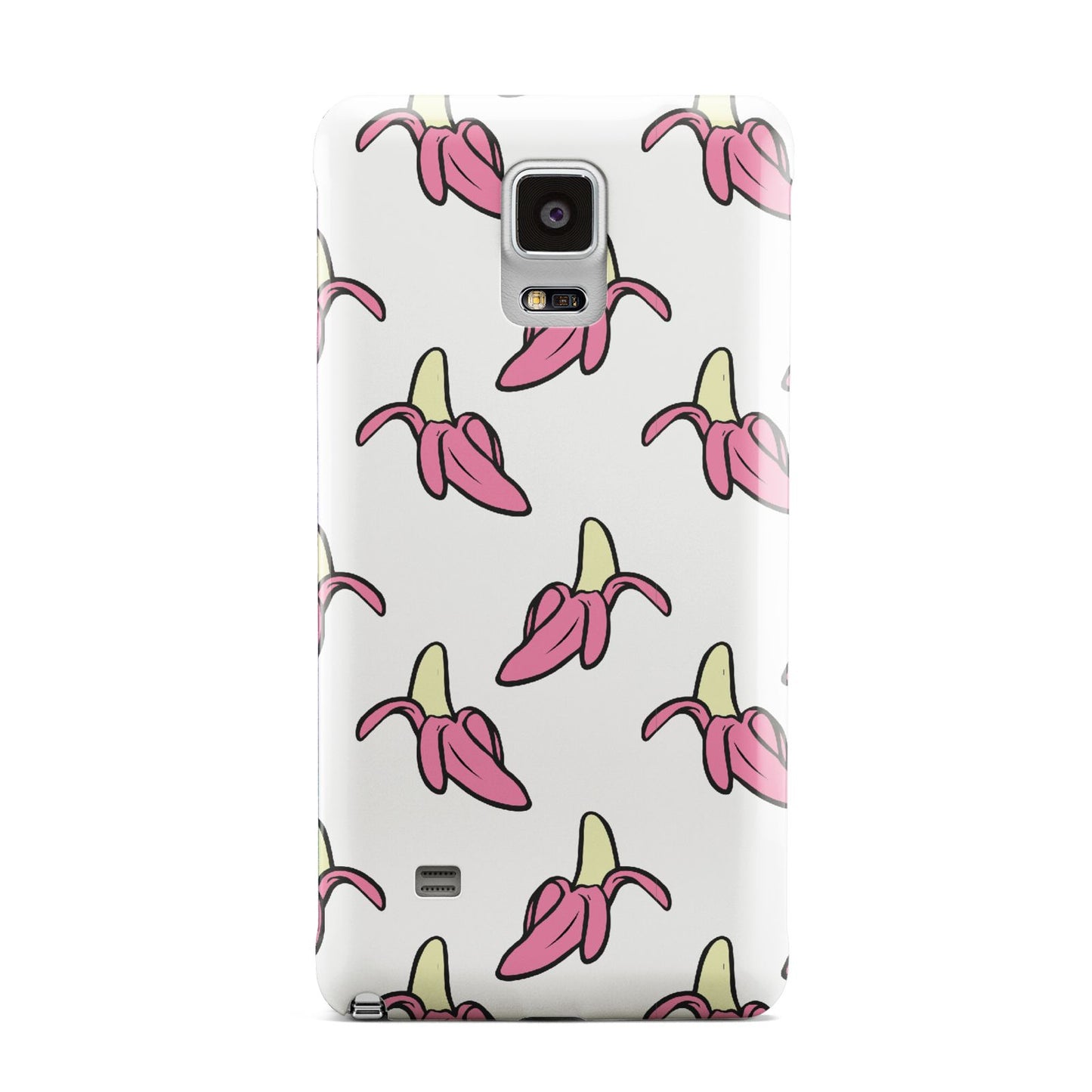 Pink Bannana Comic Art Fruit Samsung Galaxy Note 4 Case