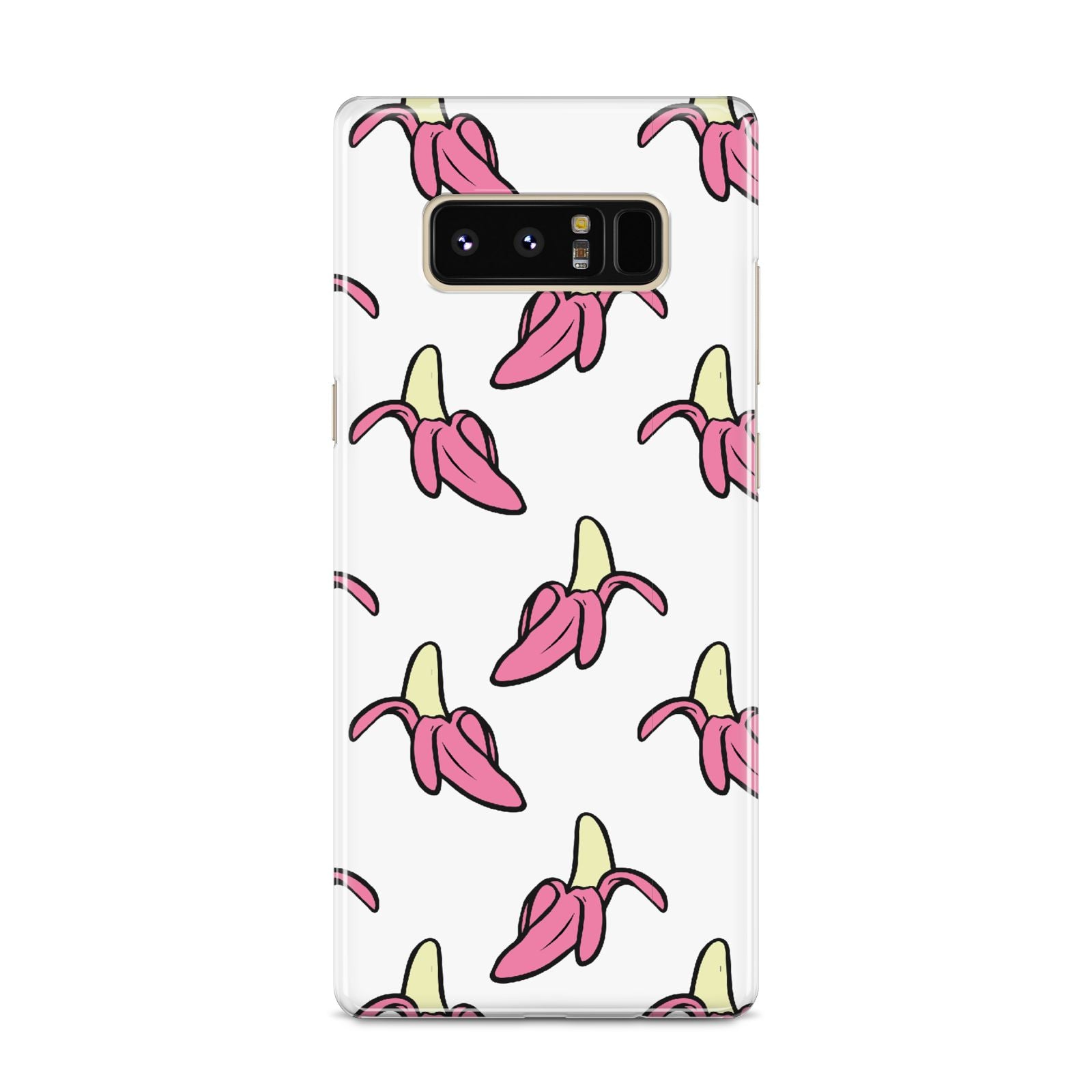 Pink Bannana Comic Art Fruit Samsung Galaxy S8 Case