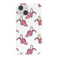 Pink Bannana Comic Art Fruit iPhone 13 Mini Full Wrap 3D Snap Case