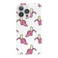 Pink Bannana Comic Art Fruit iPhone 13 Pro Full Wrap 3D Snap Case