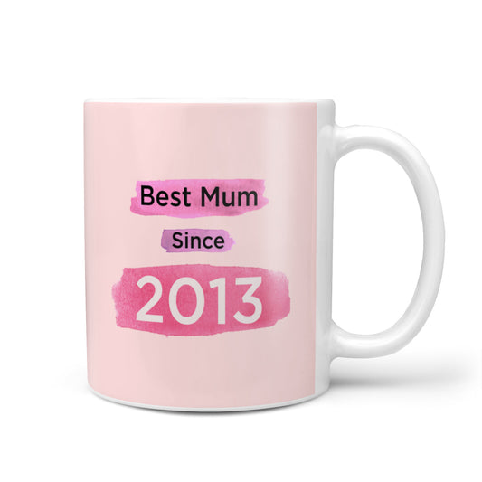 Pink Best Mum 10oz Mug