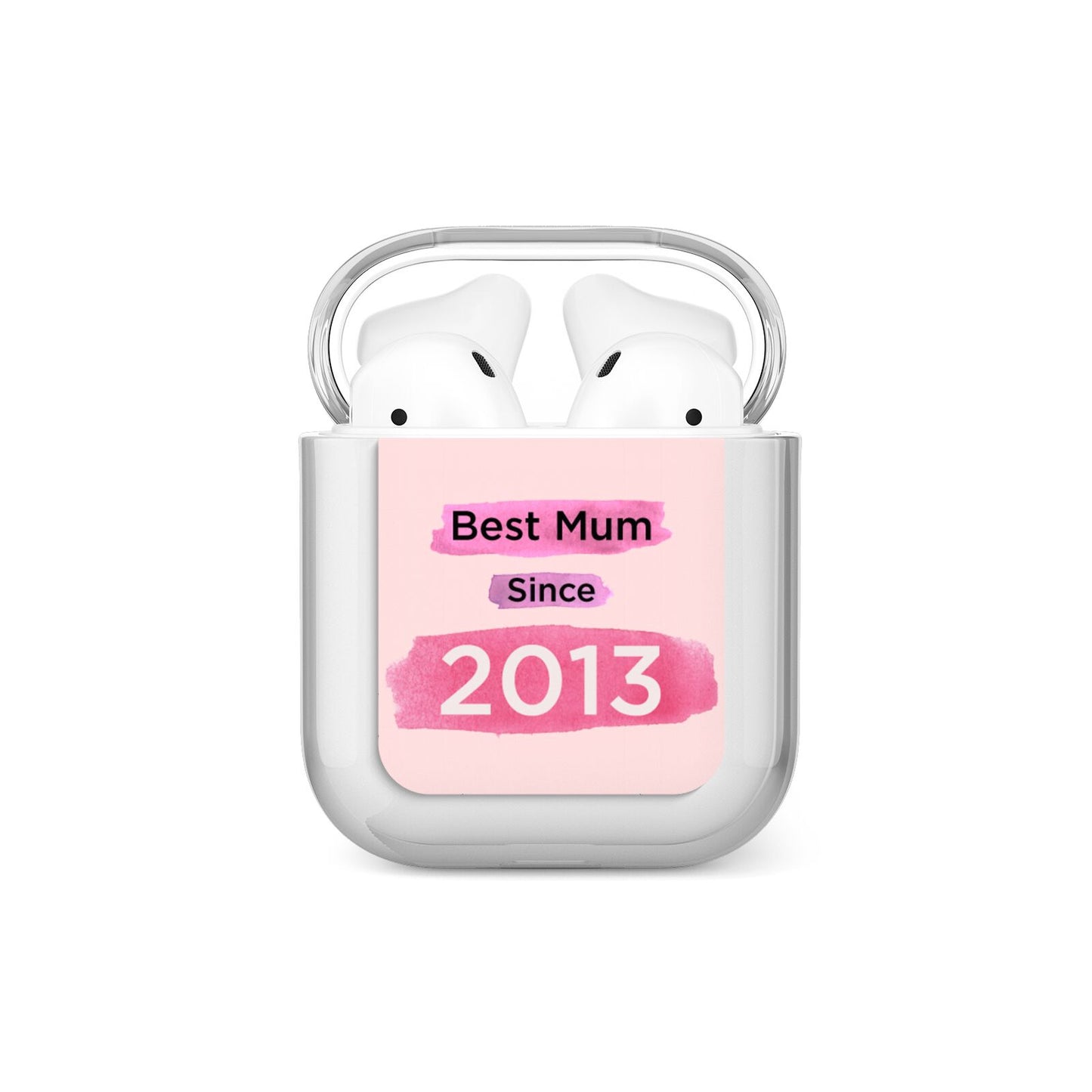 Pink Best Mum AirPods Case