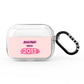 Pink Best Mum AirPods Pro Clear Case