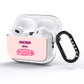 Pink Best Mum AirPods Pro Glitter Case Side Image