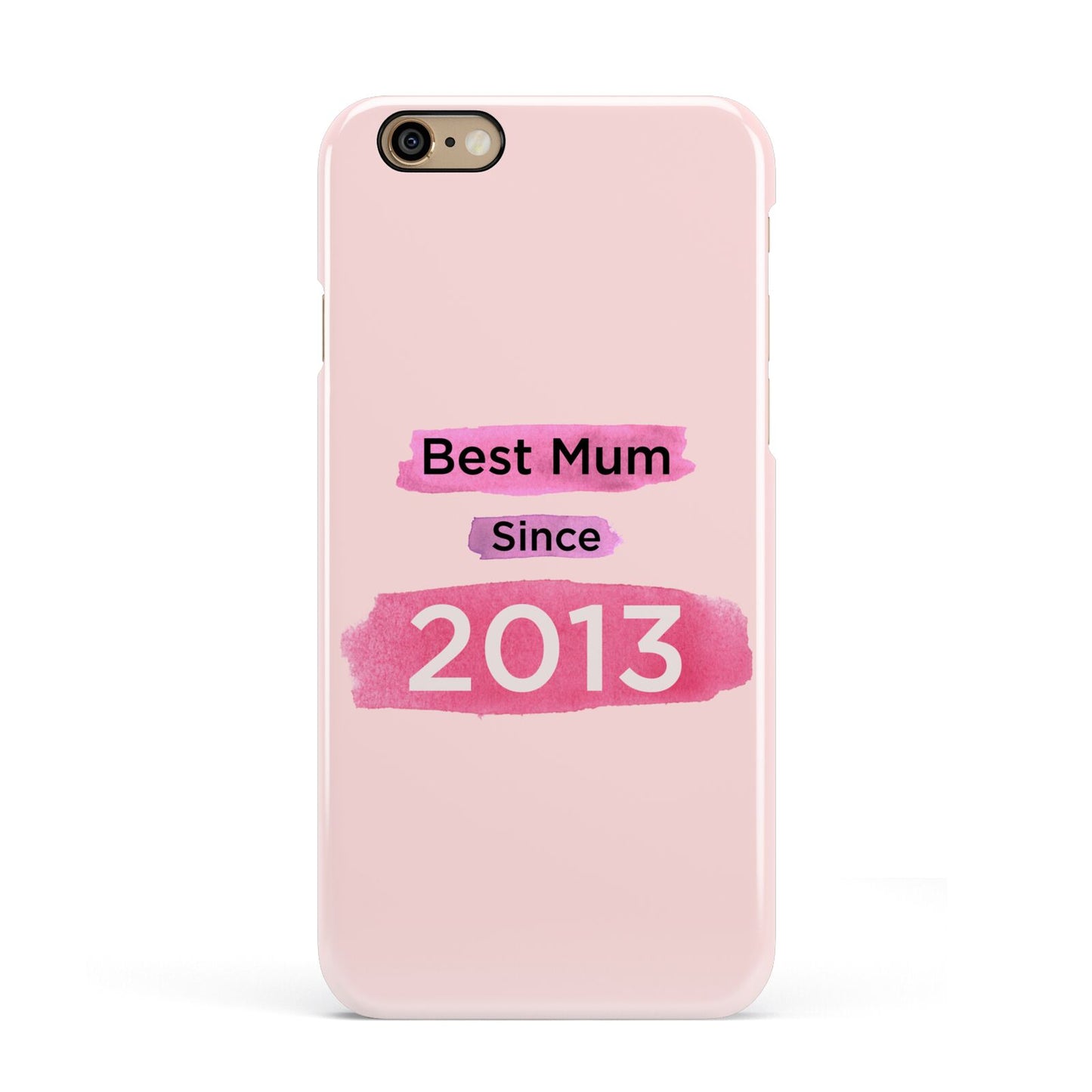 Pink Best Mum Apple iPhone 6 3D Snap Case