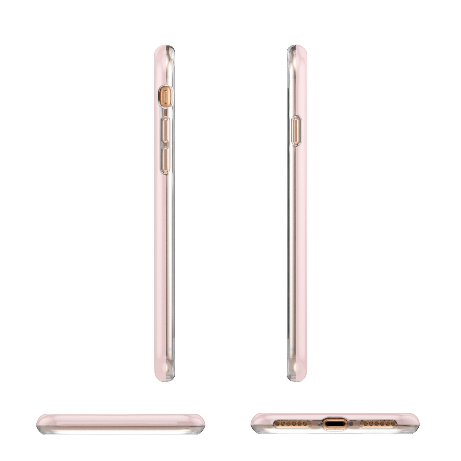 Pink Best Mum Apple iPhone 7 8 3D Wrap Tough Case Alternative Image Angles