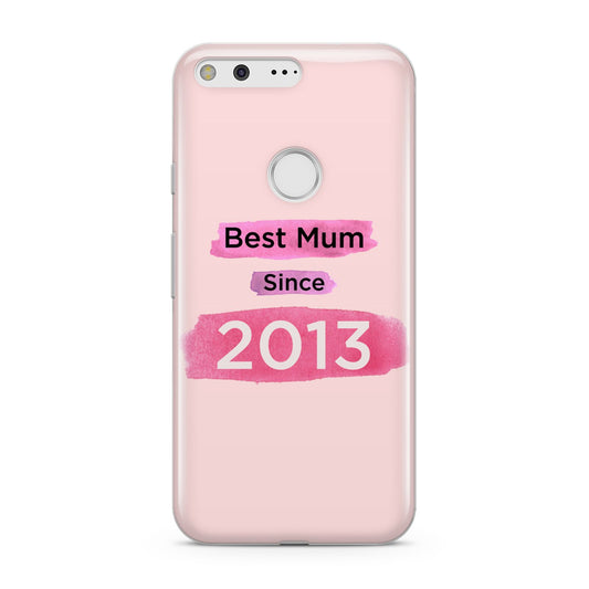 Pink Best Mum Google Pixel Case