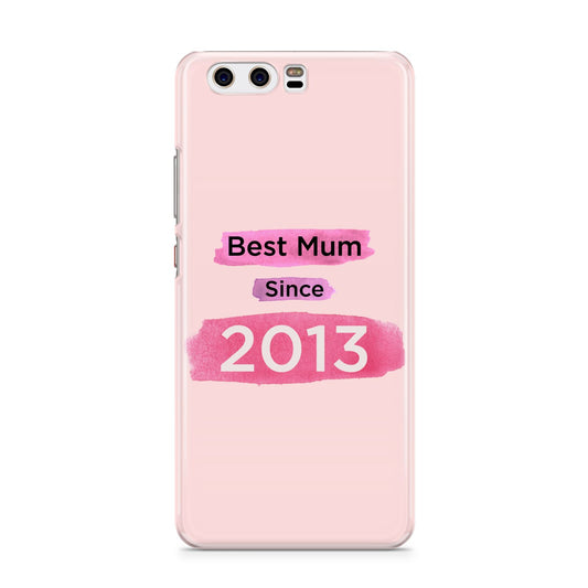 Pink Best Mum Huawei P10 Phone Case