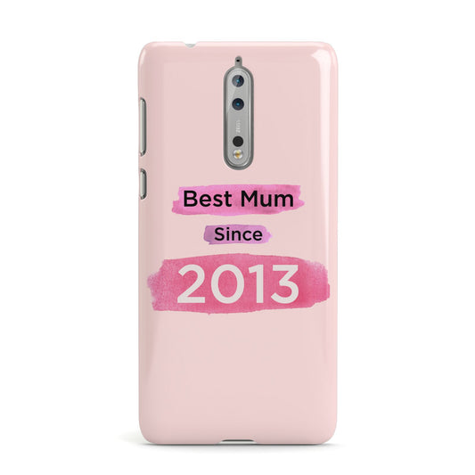 Pink Best Mum Nokia Case