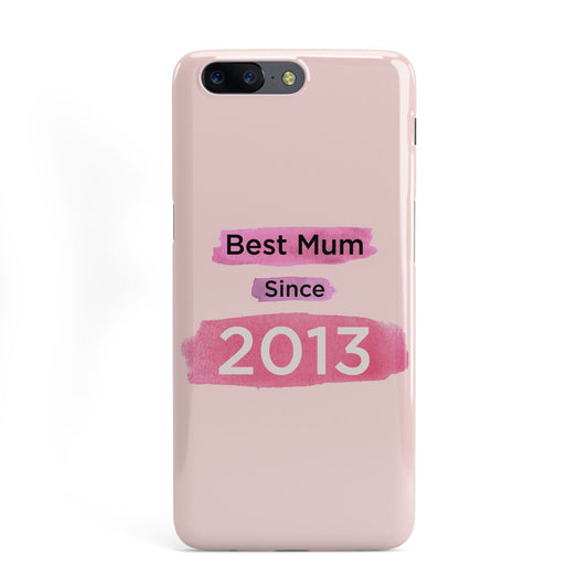Pink Best Mum OnePlus Case