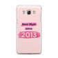 Pink Best Mum Samsung Galaxy J5 2016 Case