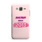 Pink Best Mum Samsung Galaxy J7 Case
