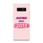 Pink Best Mum Samsung Galaxy Note 8 Case