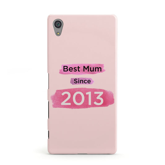 Pink Best Mum Sony Xperia Case