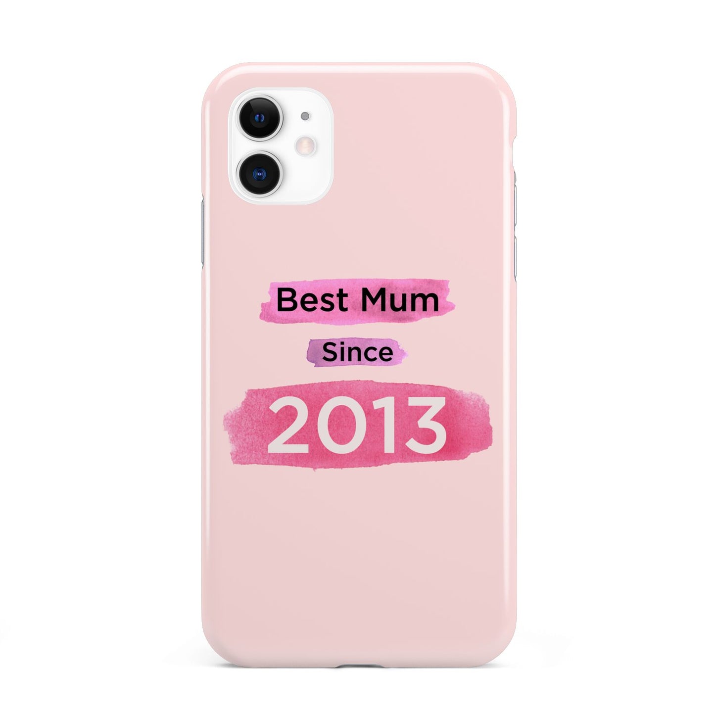 Pink Best Mum iPhone 11 3D Tough Case