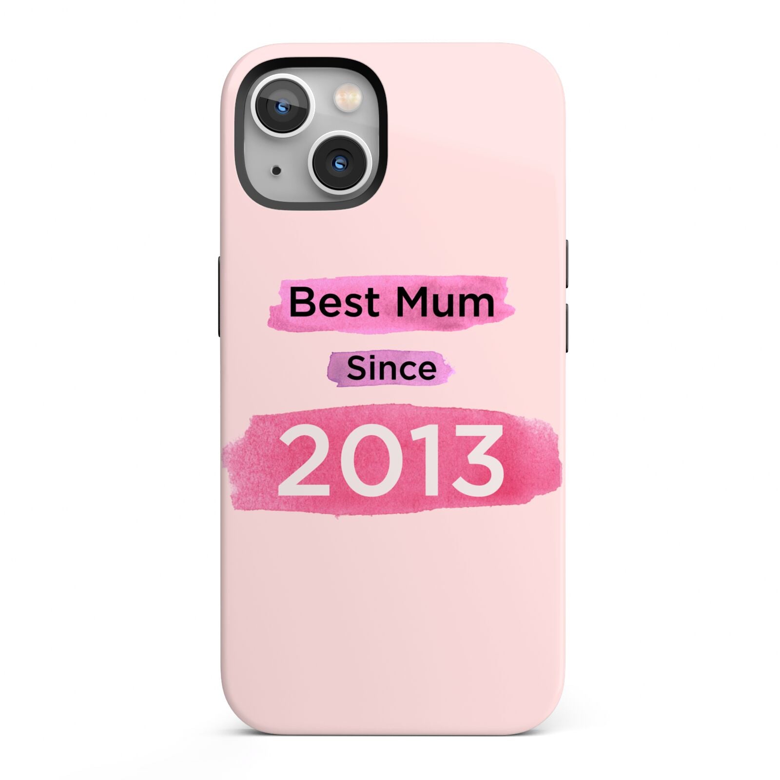 Pink Best Mum iPhone 13 Full Wrap 3D Tough Case
