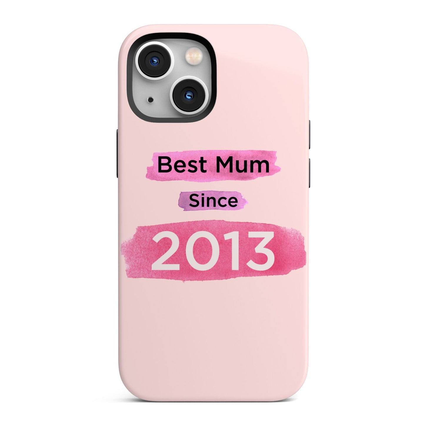 Pink Best Mum iPhone 13 Mini Full Wrap 3D Tough Case