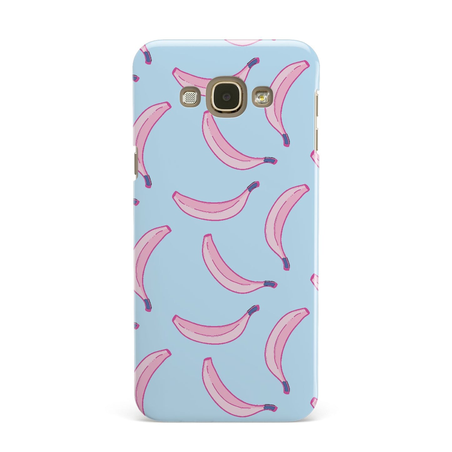 Pink Blue Bannana Fruit Samsung Galaxy A8 Case