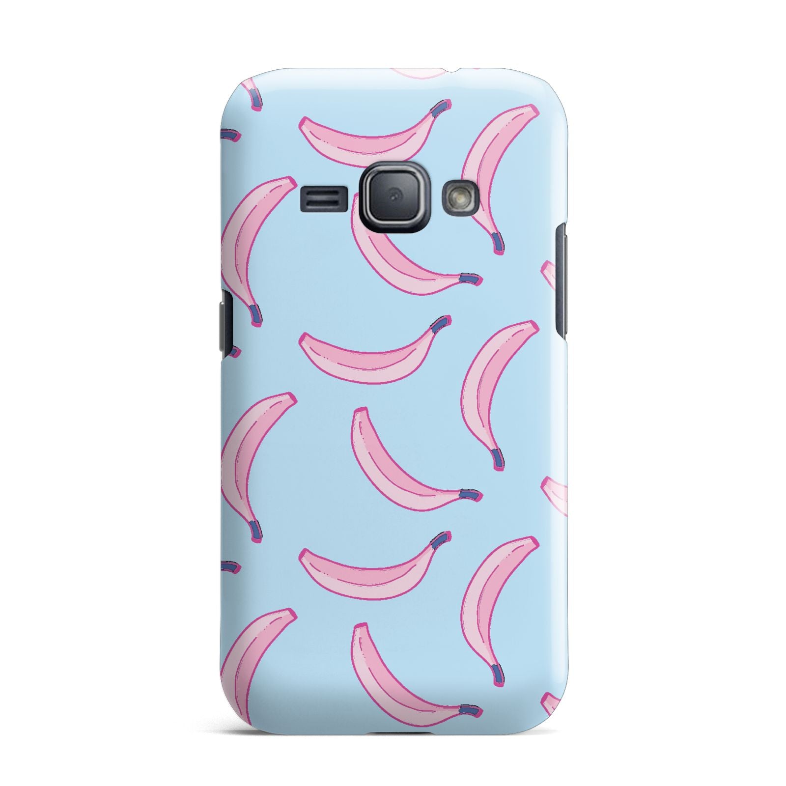Pink Blue Bannana Fruit Samsung Galaxy J1 2016 Case