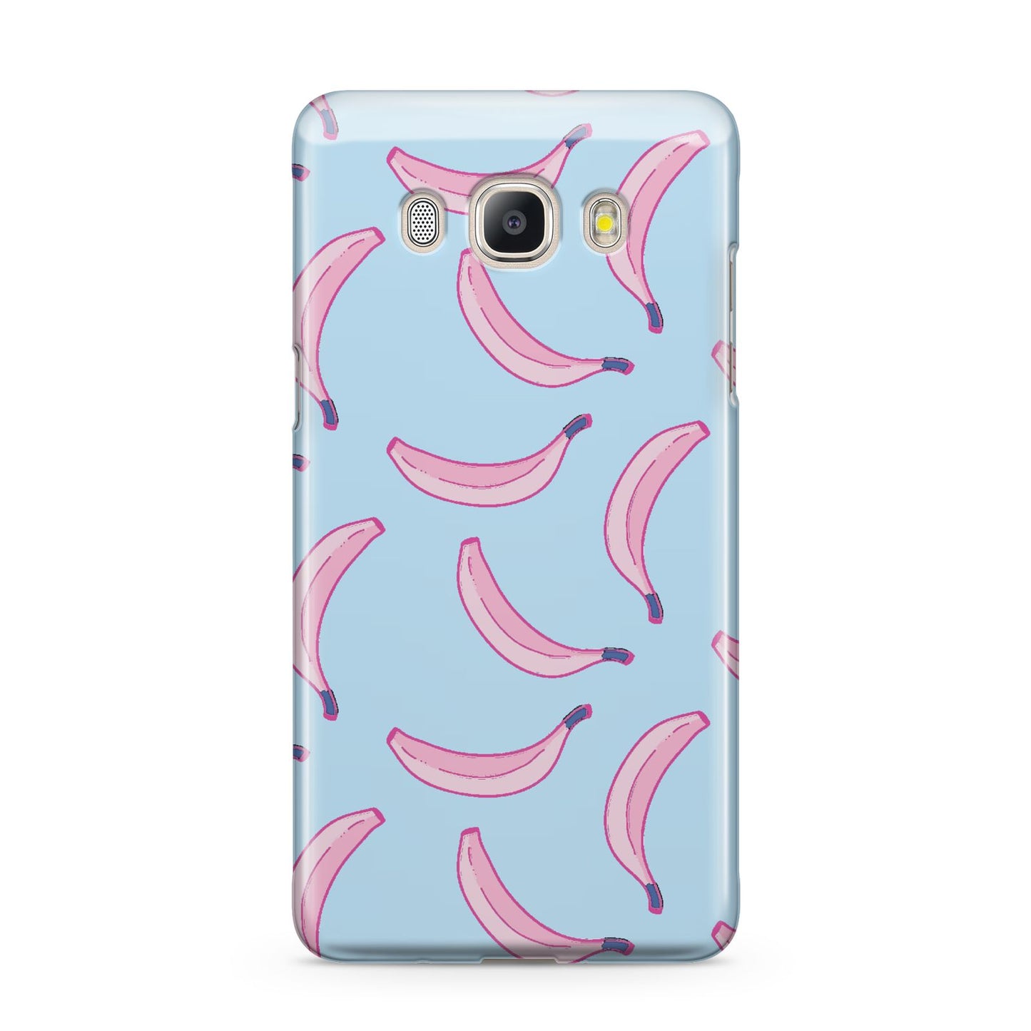 Pink Blue Bannana Fruit Samsung Galaxy J5 2016 Case