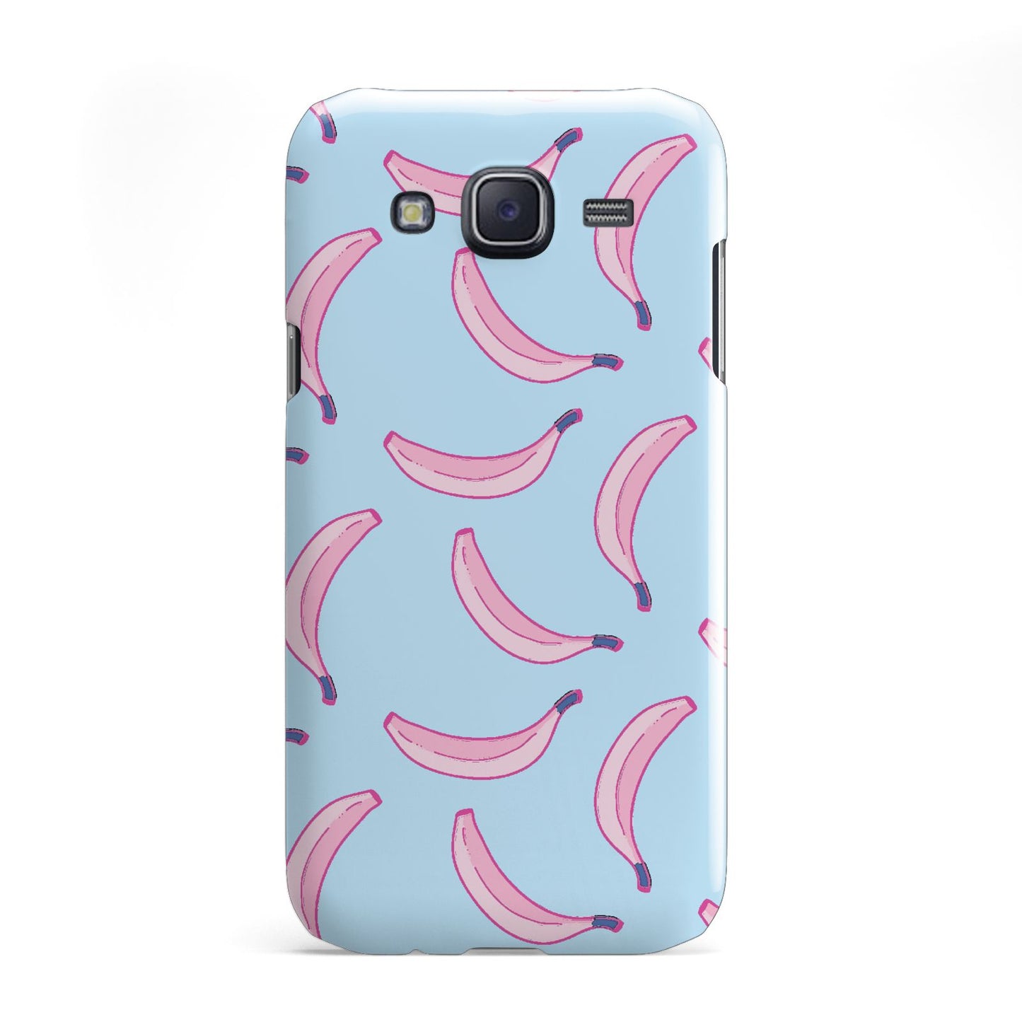 Pink Blue Bannana Fruit Samsung Galaxy J5 Case