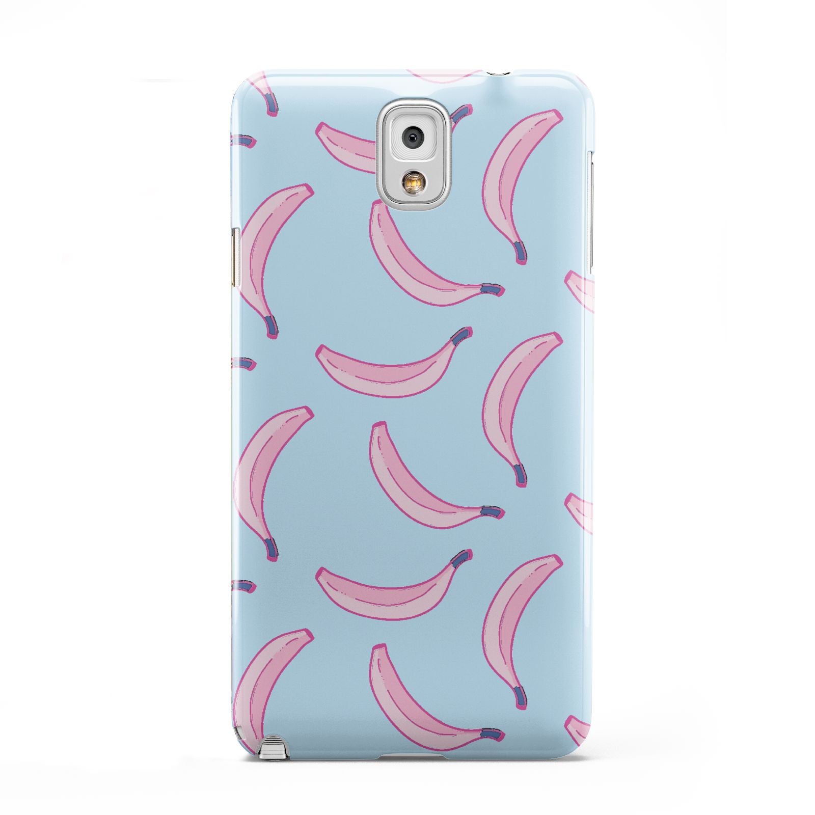 Pink Blue Bannana Fruit Samsung Galaxy Note 3 Case