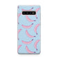 Pink Blue Bannana Fruit Samsung Galaxy S10 Plus Case