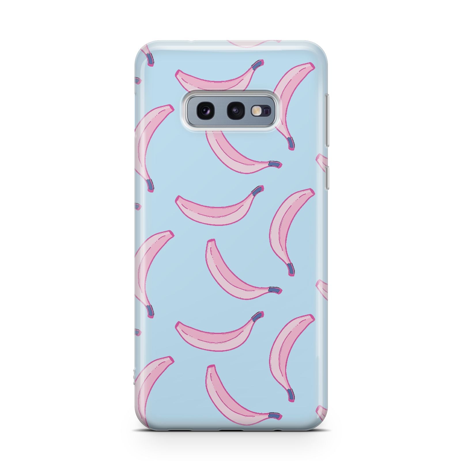 Pink Blue Bannana Fruit Samsung Galaxy S10E Case