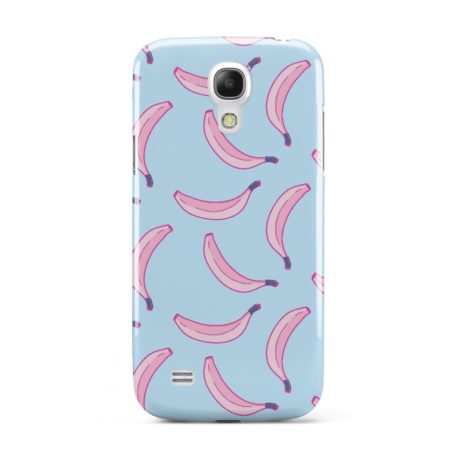 Pink Blue Bannana Fruit Samsung Galaxy S4 Mini Case