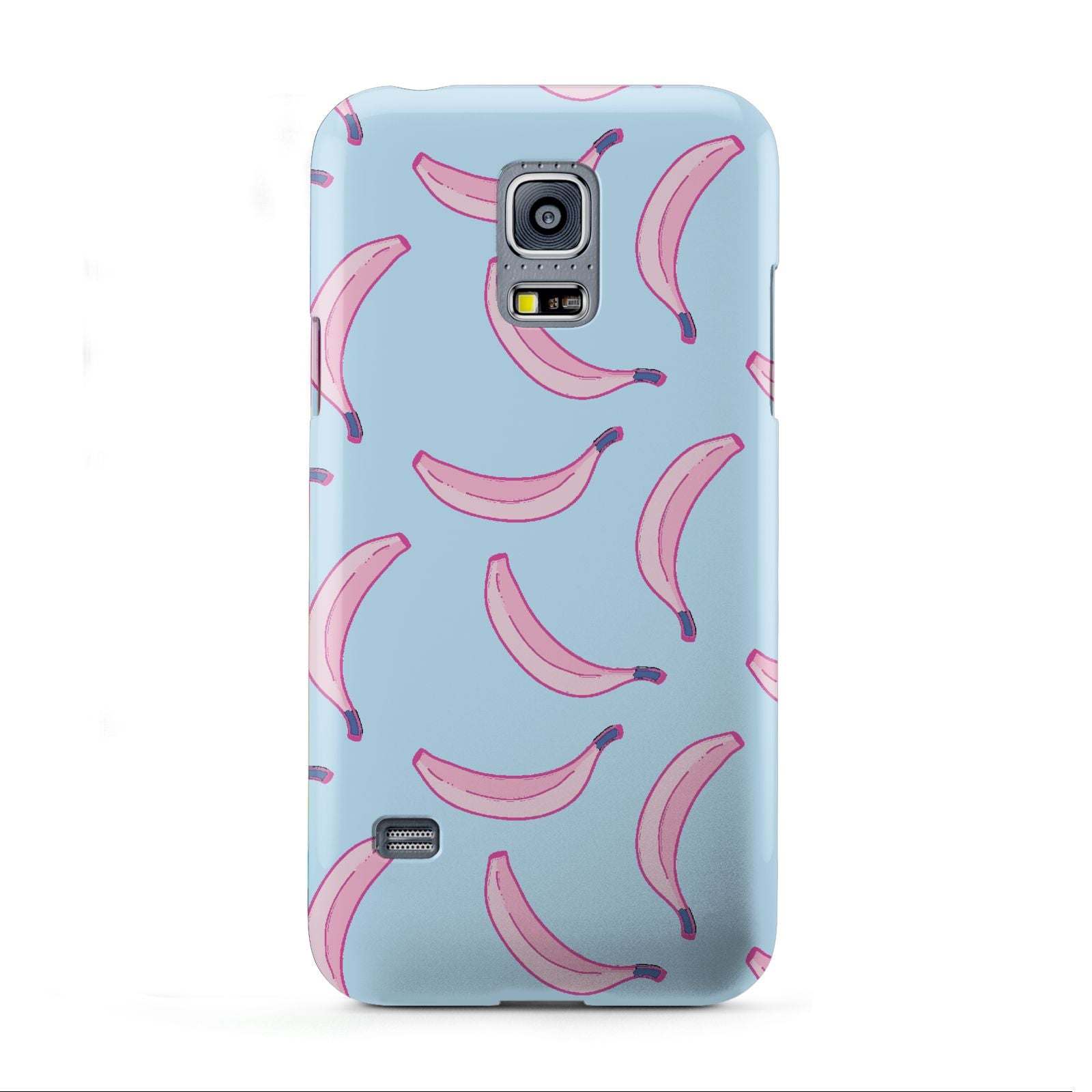 Pink Blue Bannana Fruit Samsung Galaxy S5 Mini Case