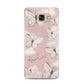 Pink Butterflies Personalised Samsung Galaxy A5 2016 Case on gold phone