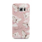 Pink Butterflies Personalised Samsung Galaxy S6 Edge Case