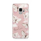 Pink Butterflies Personalised Samsung Galaxy S9 Case